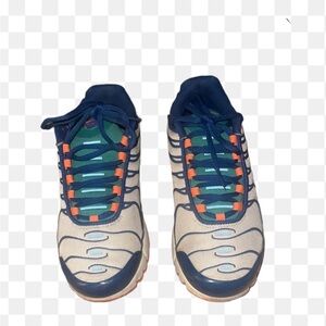 Nike Blue and Orange Sneakers